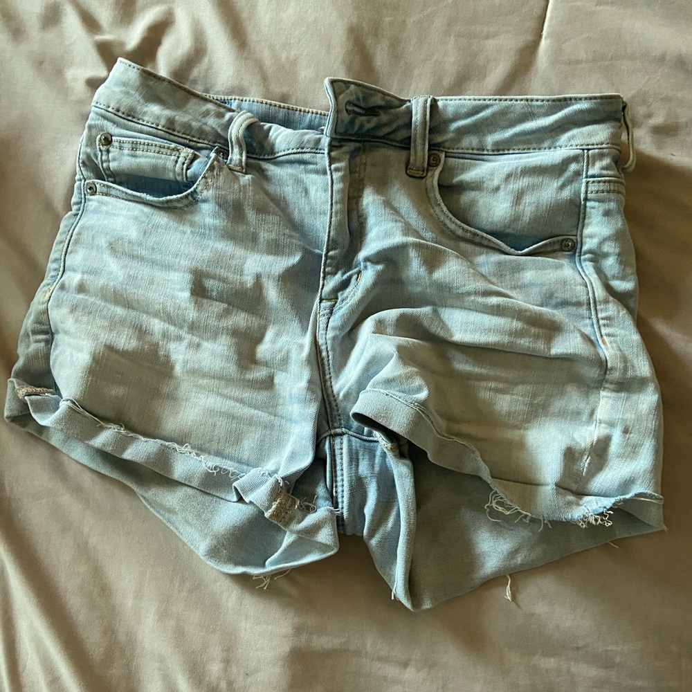 Light blue Jean shorts